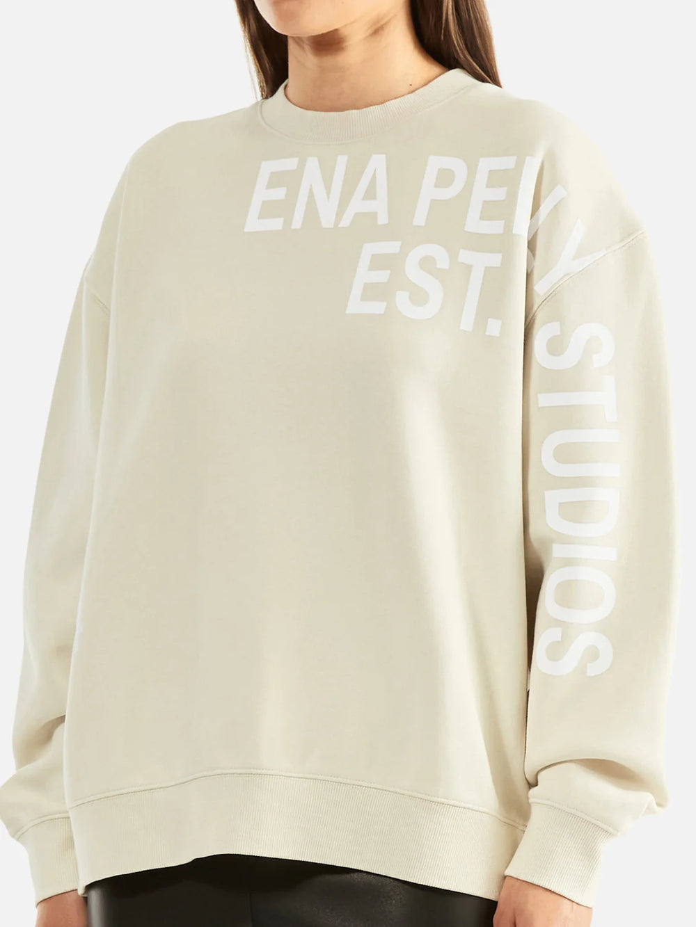 Lilly Oversized Studio Sweater - Cement