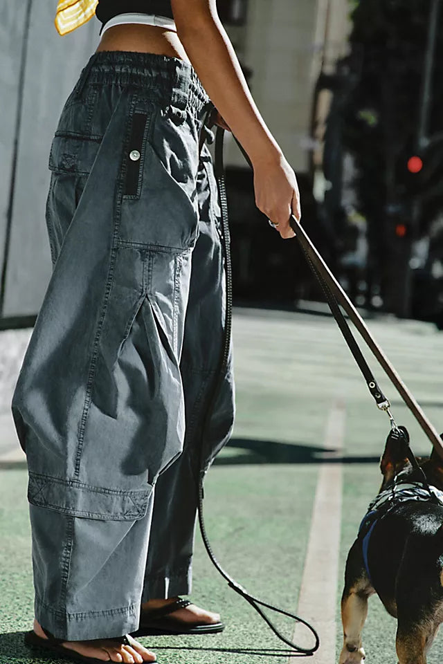 We the Free Onset Pull-On Cargo Pants - Steel