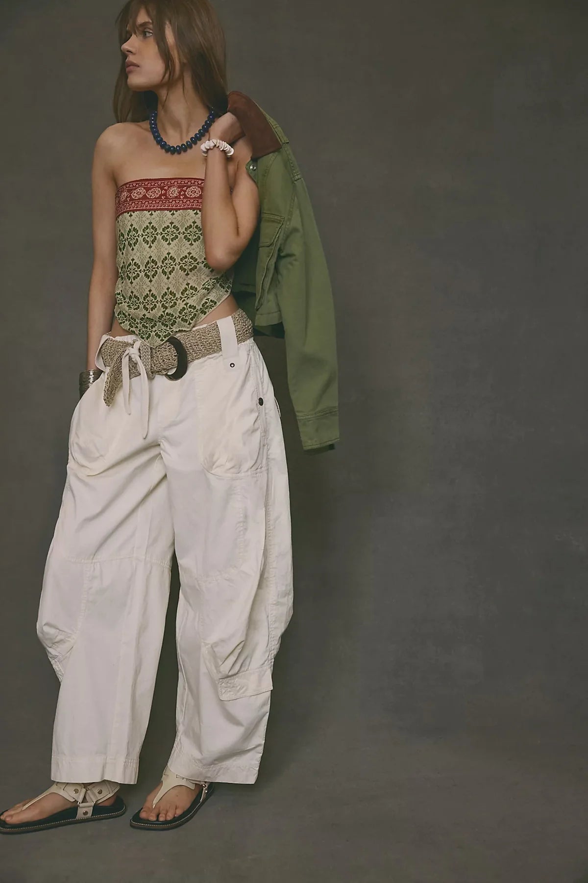 We the Free Onset Pull-On Cargo Pants - Tofu