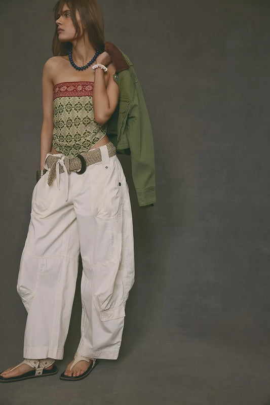 We the Free Onset Pull-On Cargo Pants - Tofu