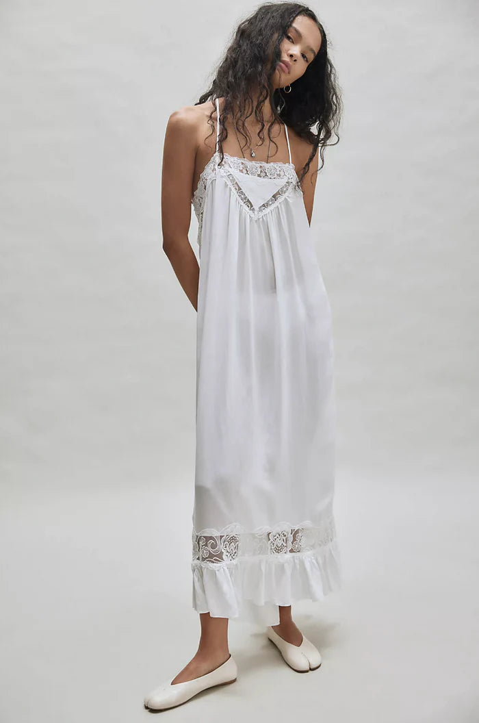 Free People Kiss Me Later Maxi Slip Dress