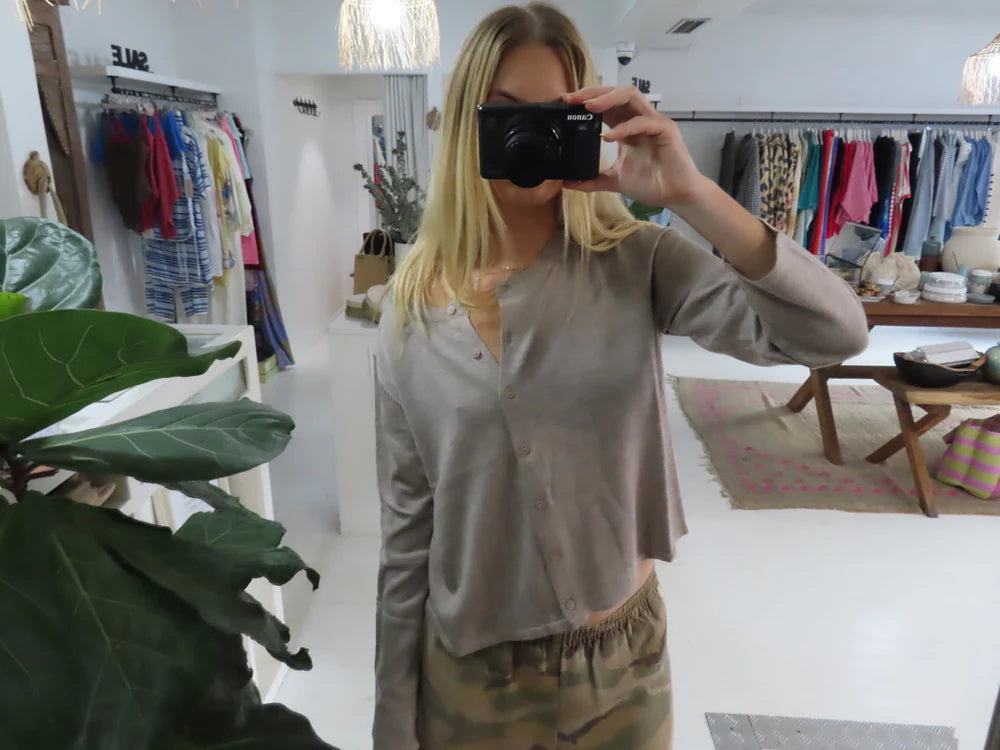 Lydia Cardigan - Mocha