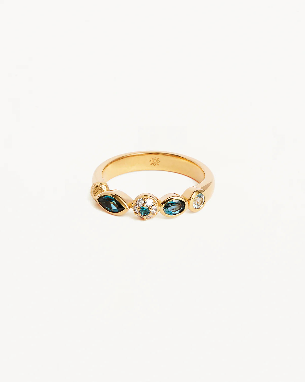 By Charlotte Protection Of Eye Topaz Ring - Gold