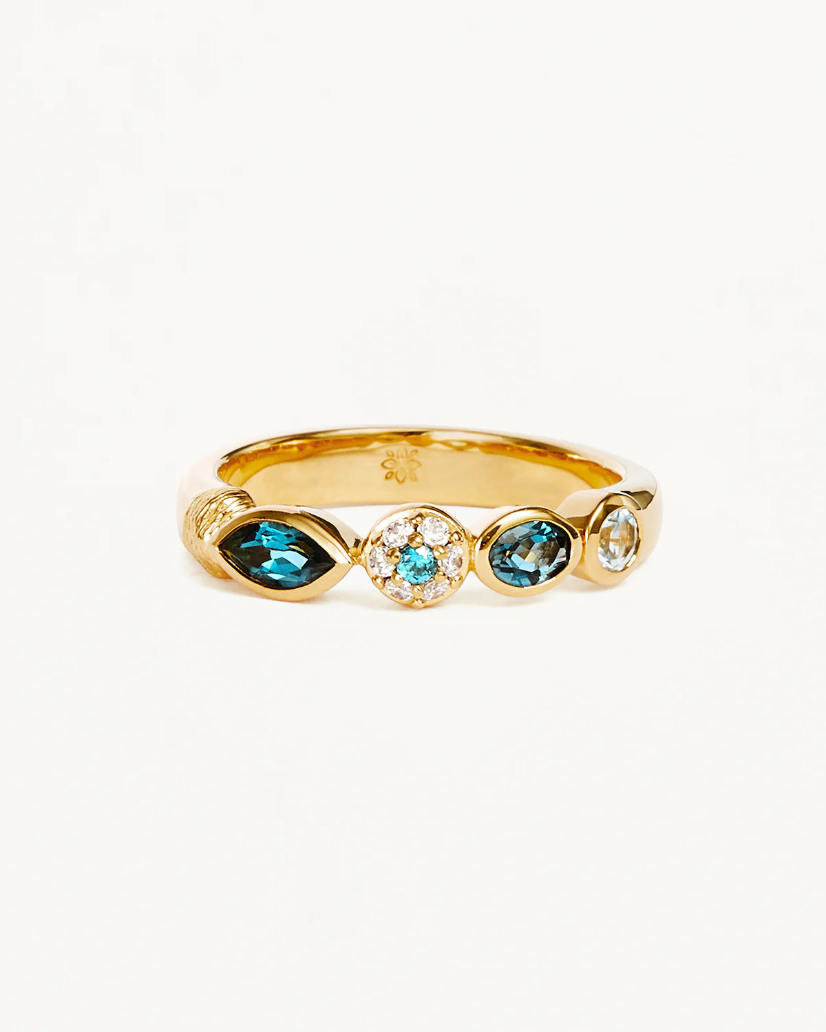 By Charlotte Protection Of Eye Topaz Ring - Gold