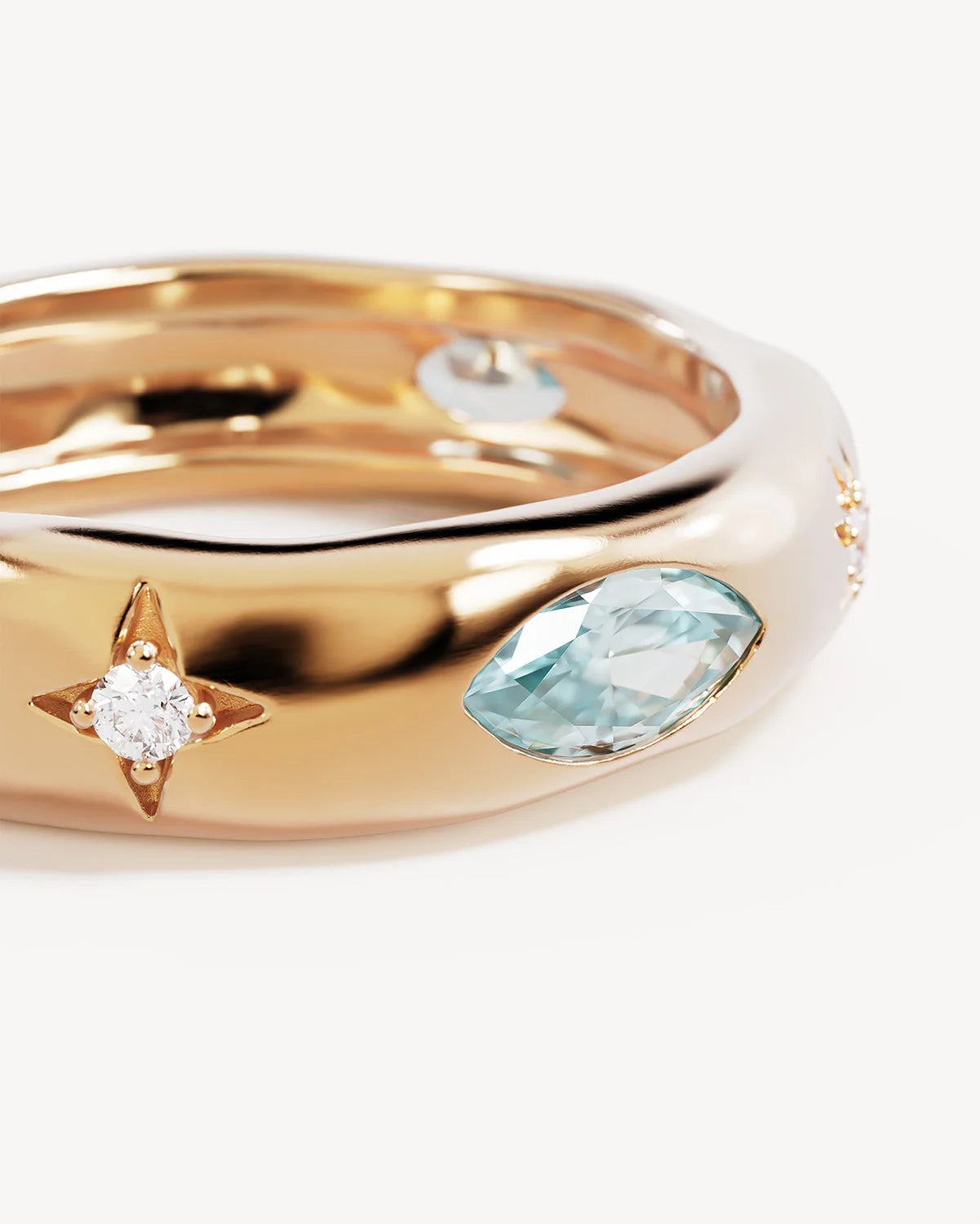 By Charlotte Hope and Protection Ring - Gold