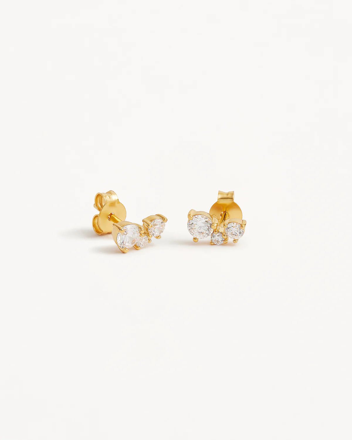 By Charlotte Whispers of Love Stud Earrings - Gold