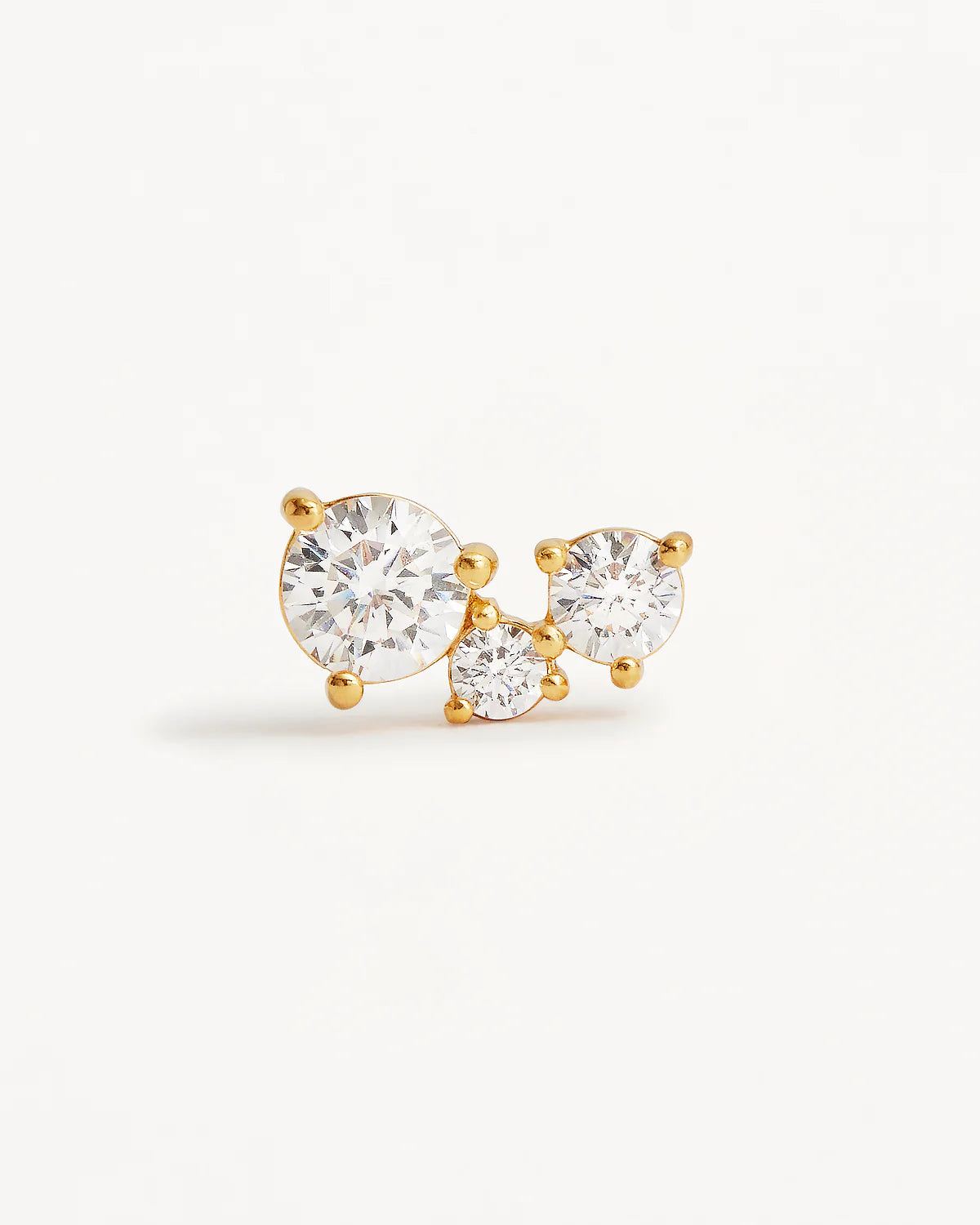 By Charlotte Whispers of Love Stud Earrings - Gold