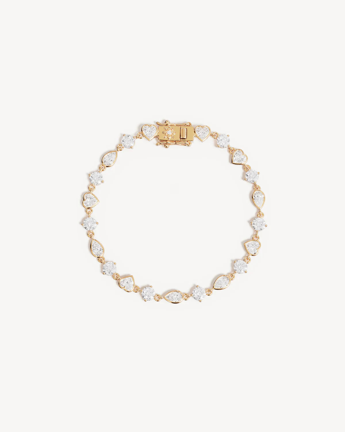 By Charlotte Dream Lover Tennis Bracelet - Gold