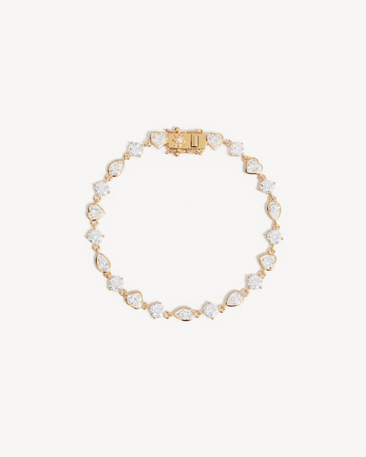 By Charlotte Dream Lover Tennis Bracelet - Gold