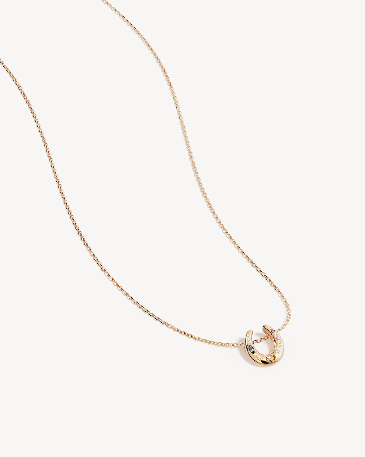 By Charlotte Lucky Horseshoe Necklace - Gold