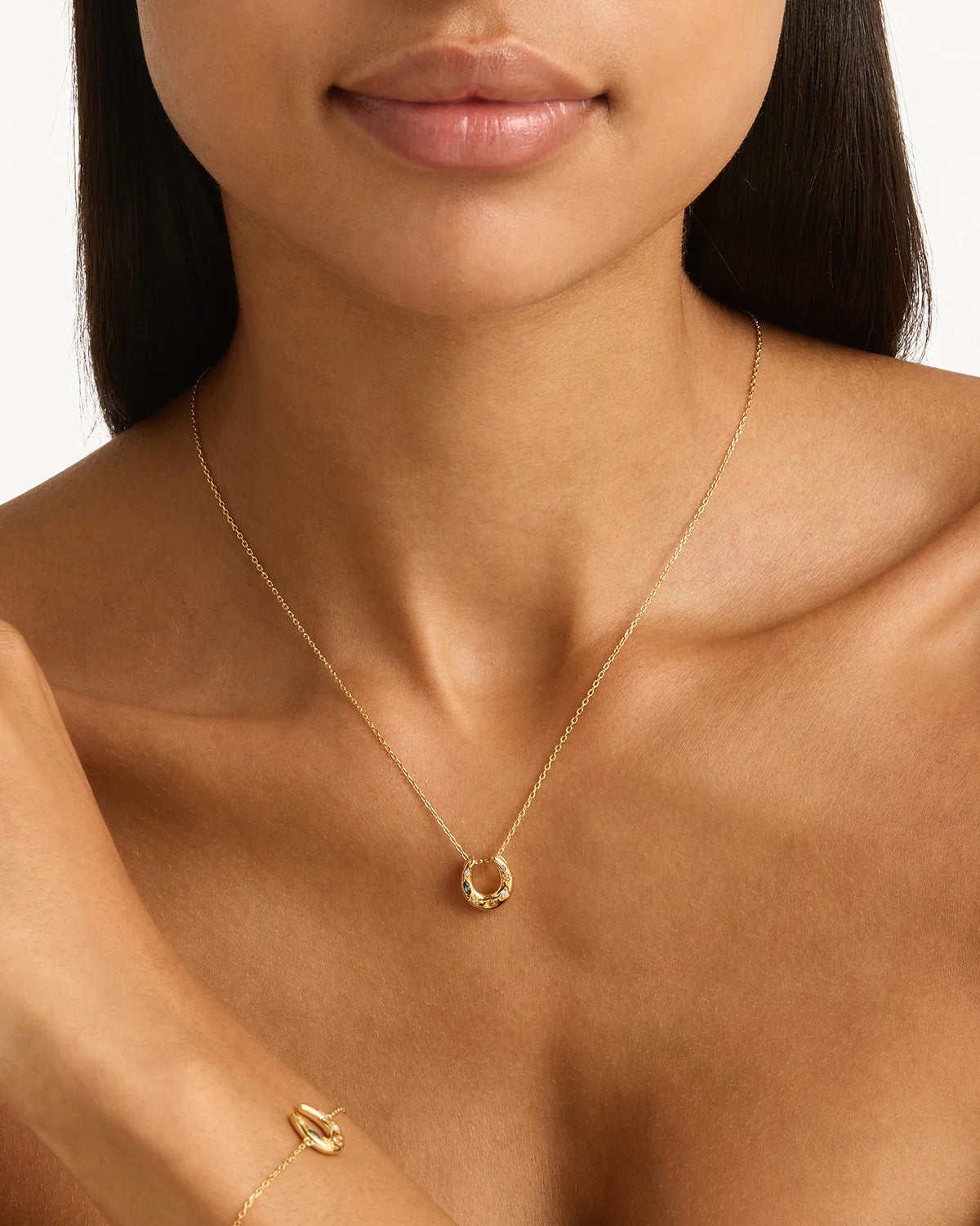 By Charlotte Lucky Horseshoe Necklace - Gold