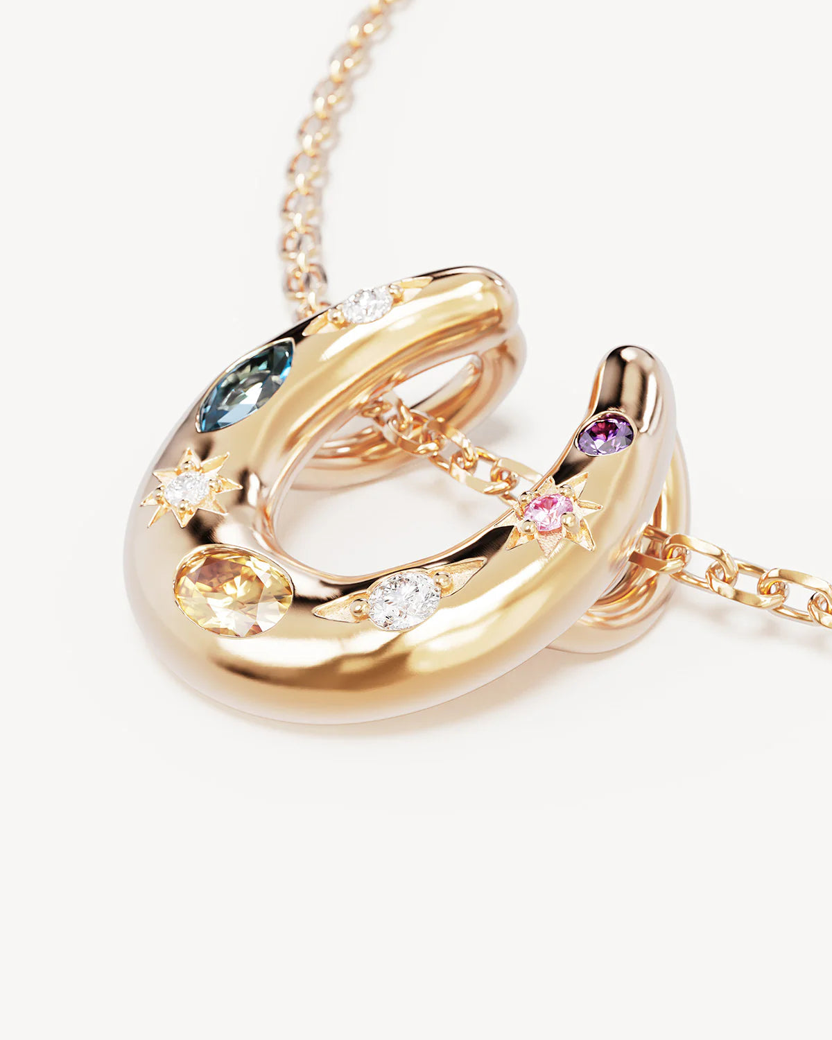 By Charlotte Lucky Horseshoe Necklace - Gold