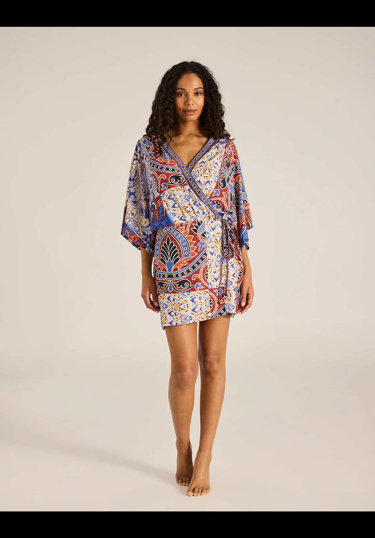 Tigerlily Azura Tali Mini Wrap Dress | Studio Row Australia