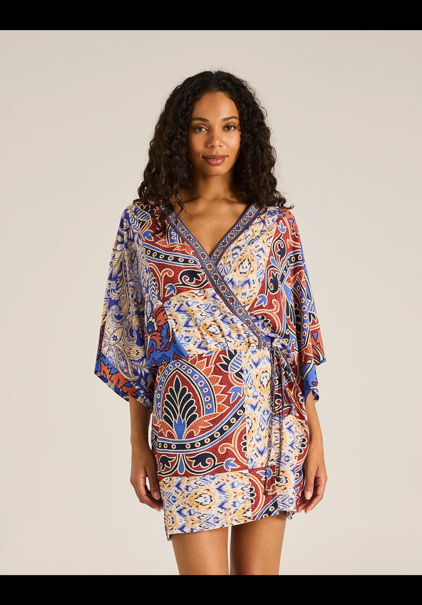 Tigerlily Azura Tali Mini Wrap Dress | Studio Row Australia