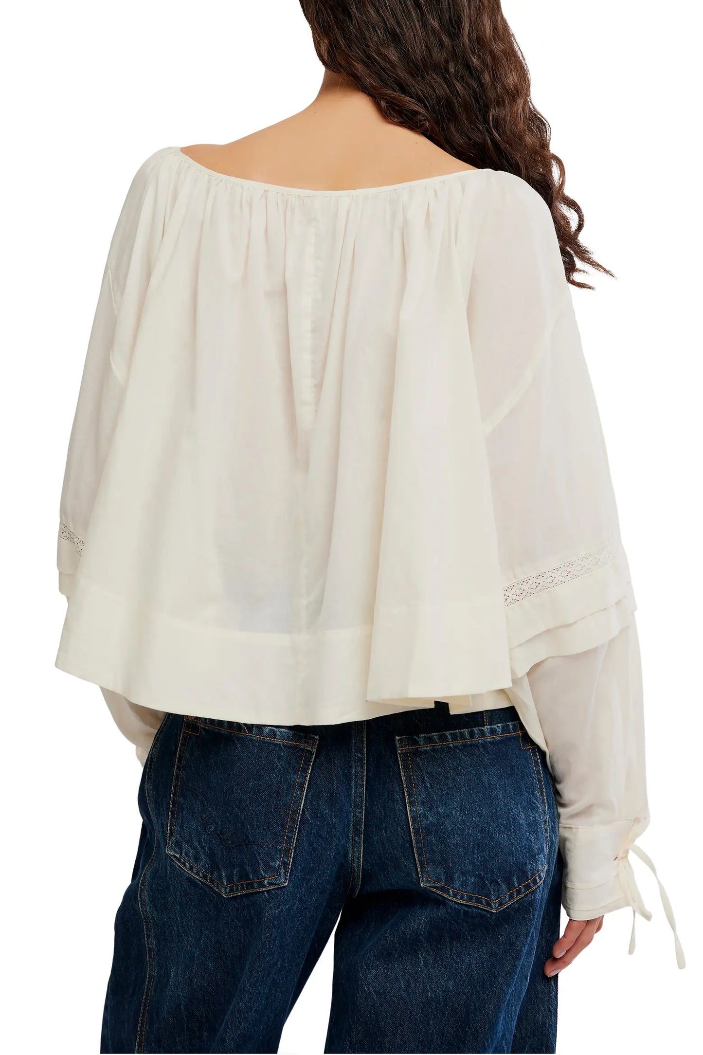 We The Free La Lune Blouse | Cotton Blouse - Tofu AU