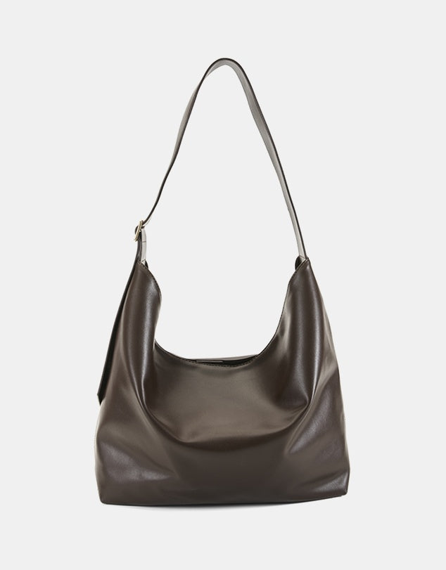 Billini Sisa Shoulder Bag | Slouchy Bag Chocolate