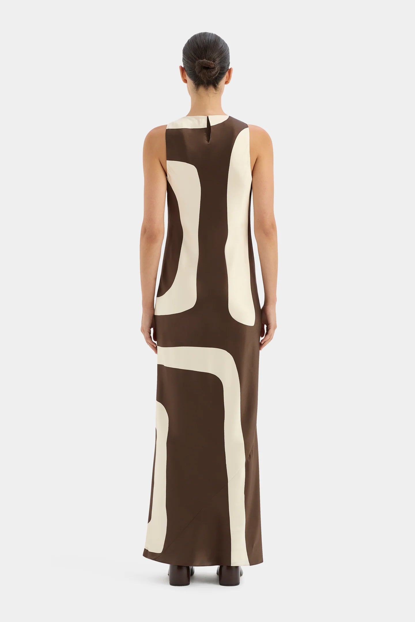 Freddie Twist Midi Dress - Poster Print