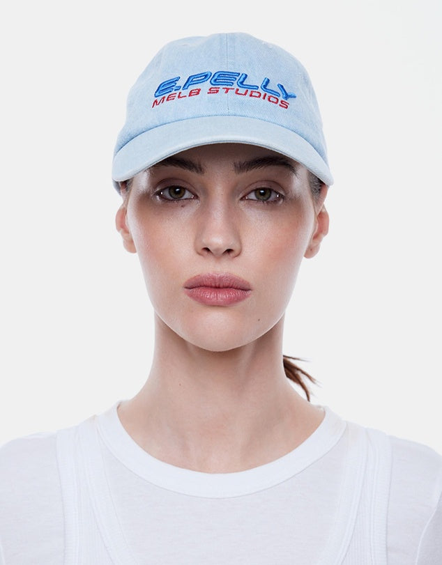 Ena Pelly Studios Cap | Pale Blue Cotton Cap Australia