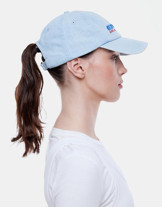Ena Pelly Studios Cap | Pale Blue Cotton Cap Australia