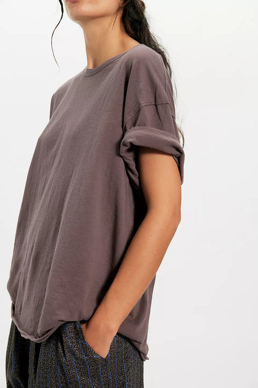 We The Free Nina Tee Mochaccino | Cotton Australia
