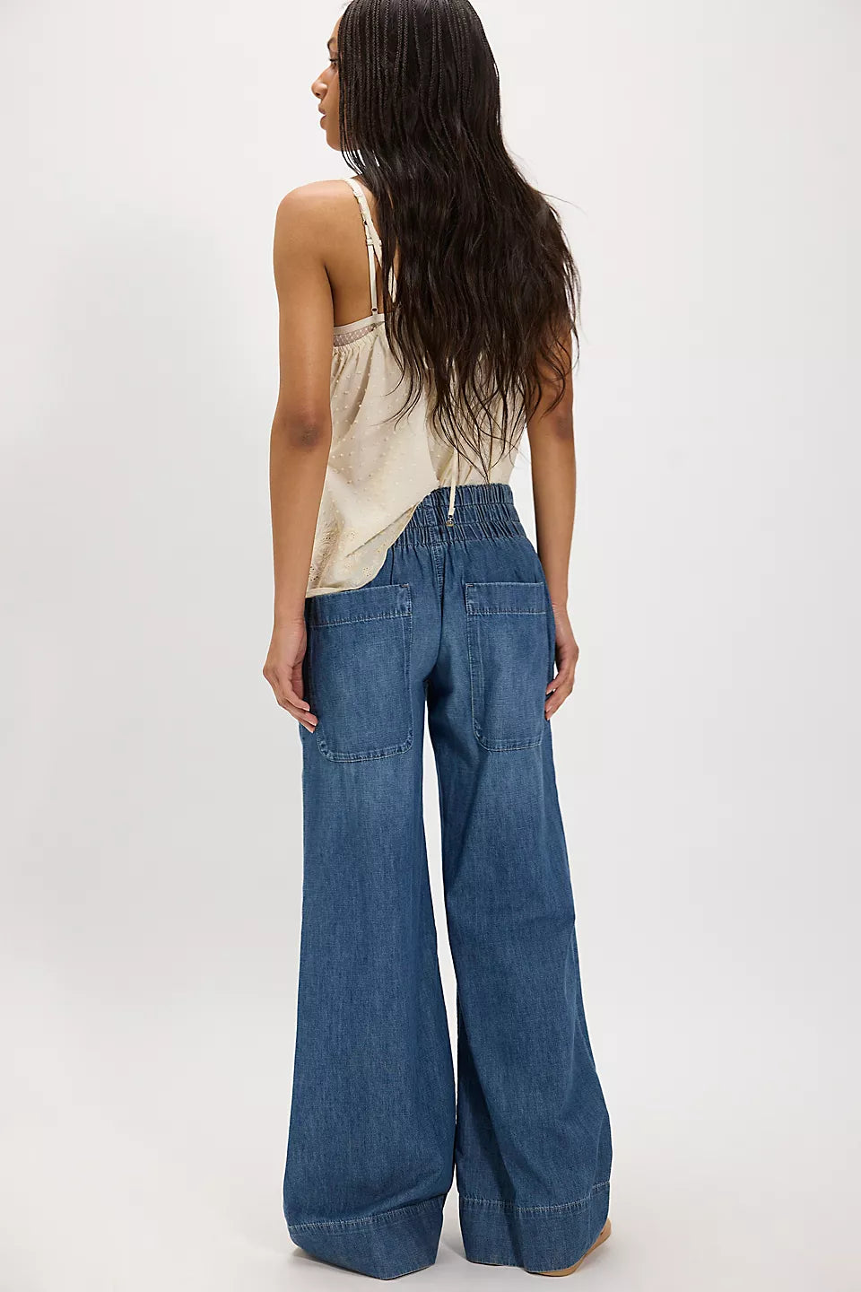 We The Free Breezy Denim Pull-On Jeans | Wide-Leg AU