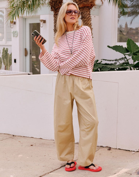 Ceres Life Bella Barrel Pant | Organic Cotton AU