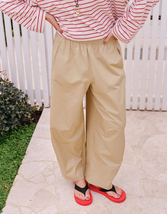 Ceres Life Bella Barrel Pant | Organic Cotton AU