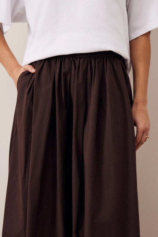 Florence Maxi Skirt – Chocolate | Ceres Life