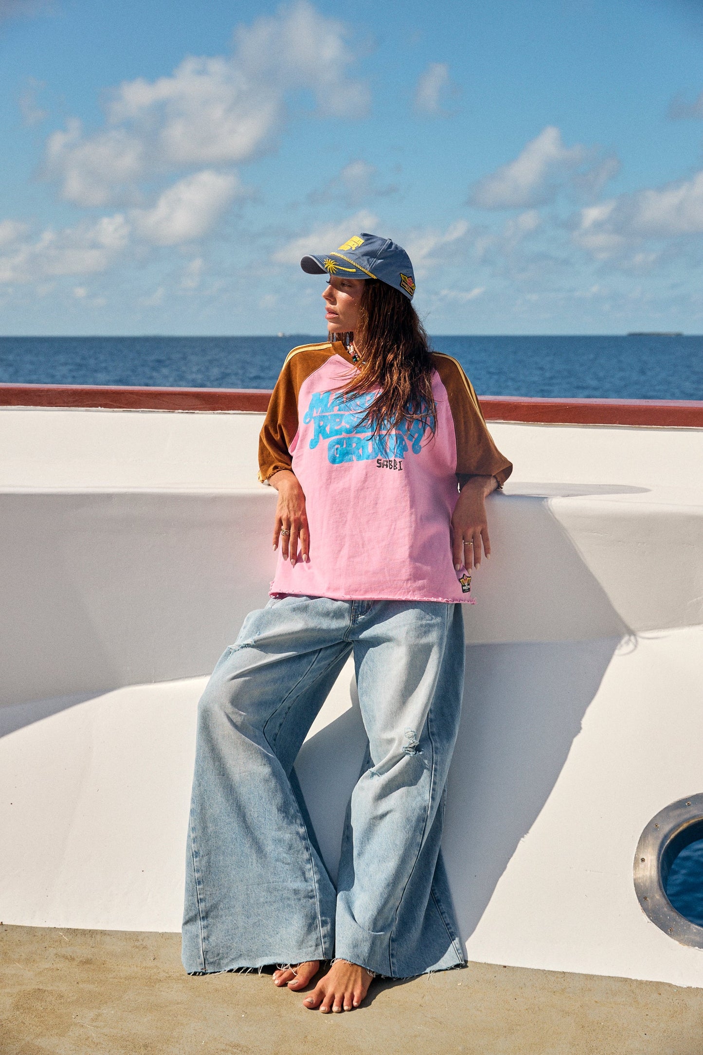 Sabbi Margie Research Group Tee | Pink Tee