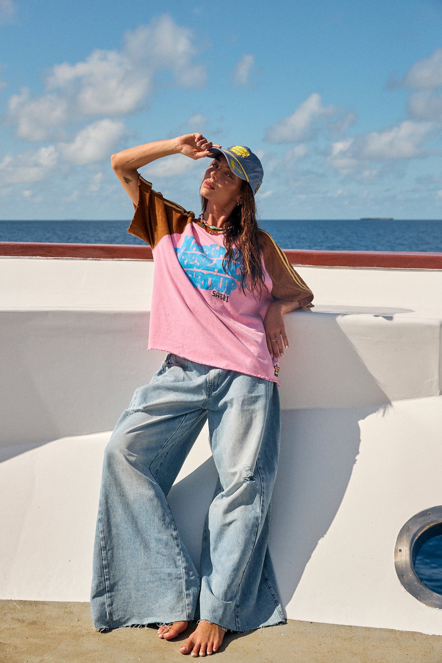 Sabbi Margie Research Group Tee | Pink Tee