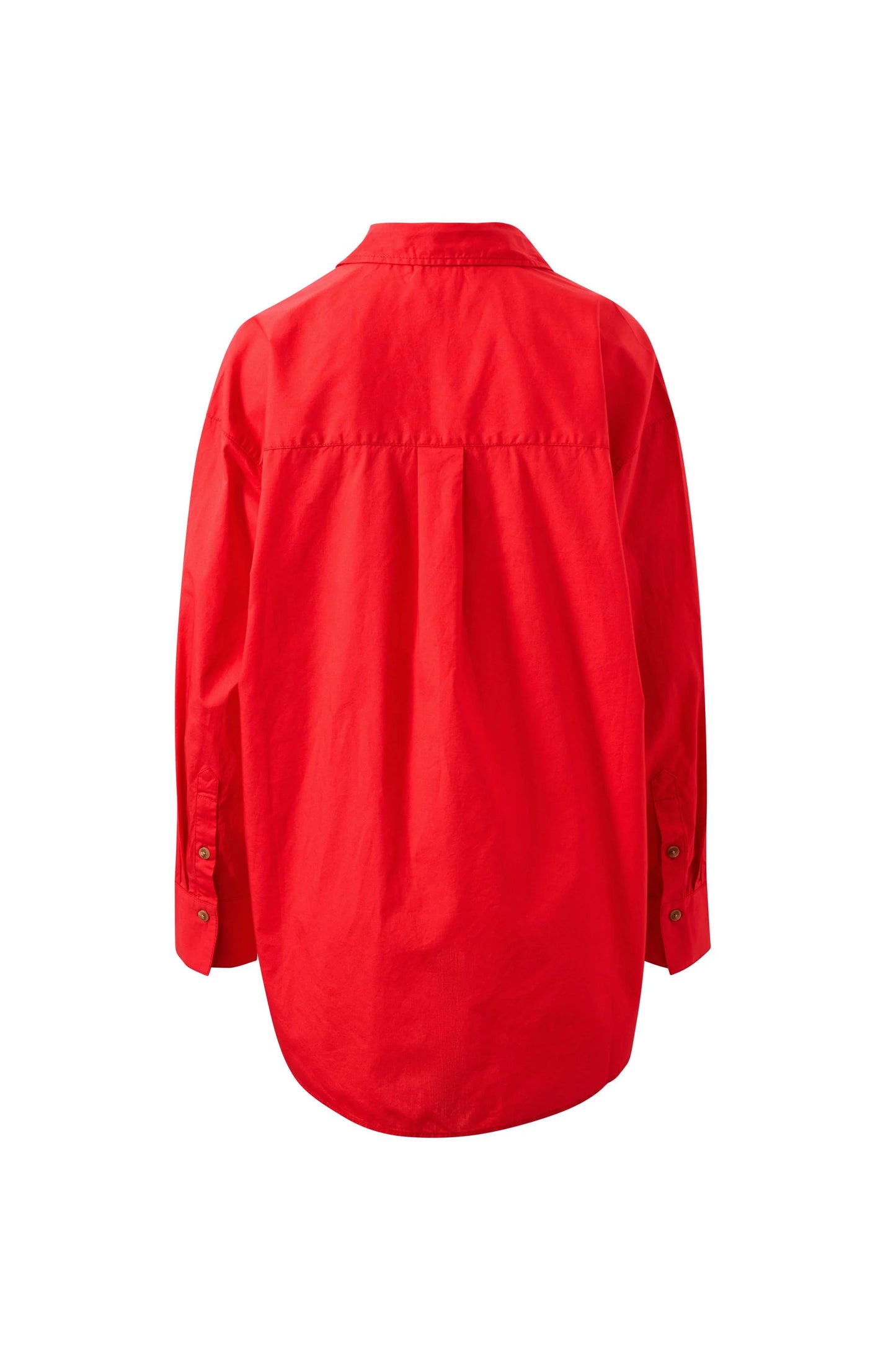 Ceres Life Peta Oversized Shirt – Heritage Red | Australia