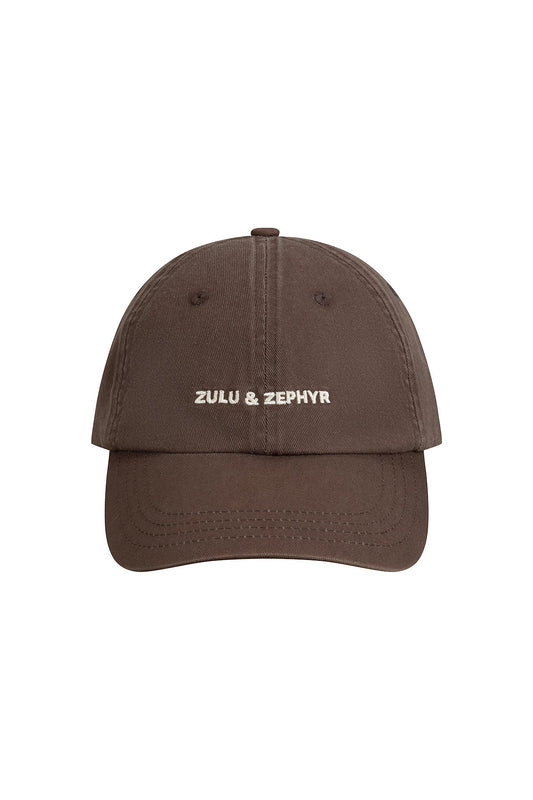 Zulu & Zephyr Canvas Cap - Cocoa | Cotton Cap Australia