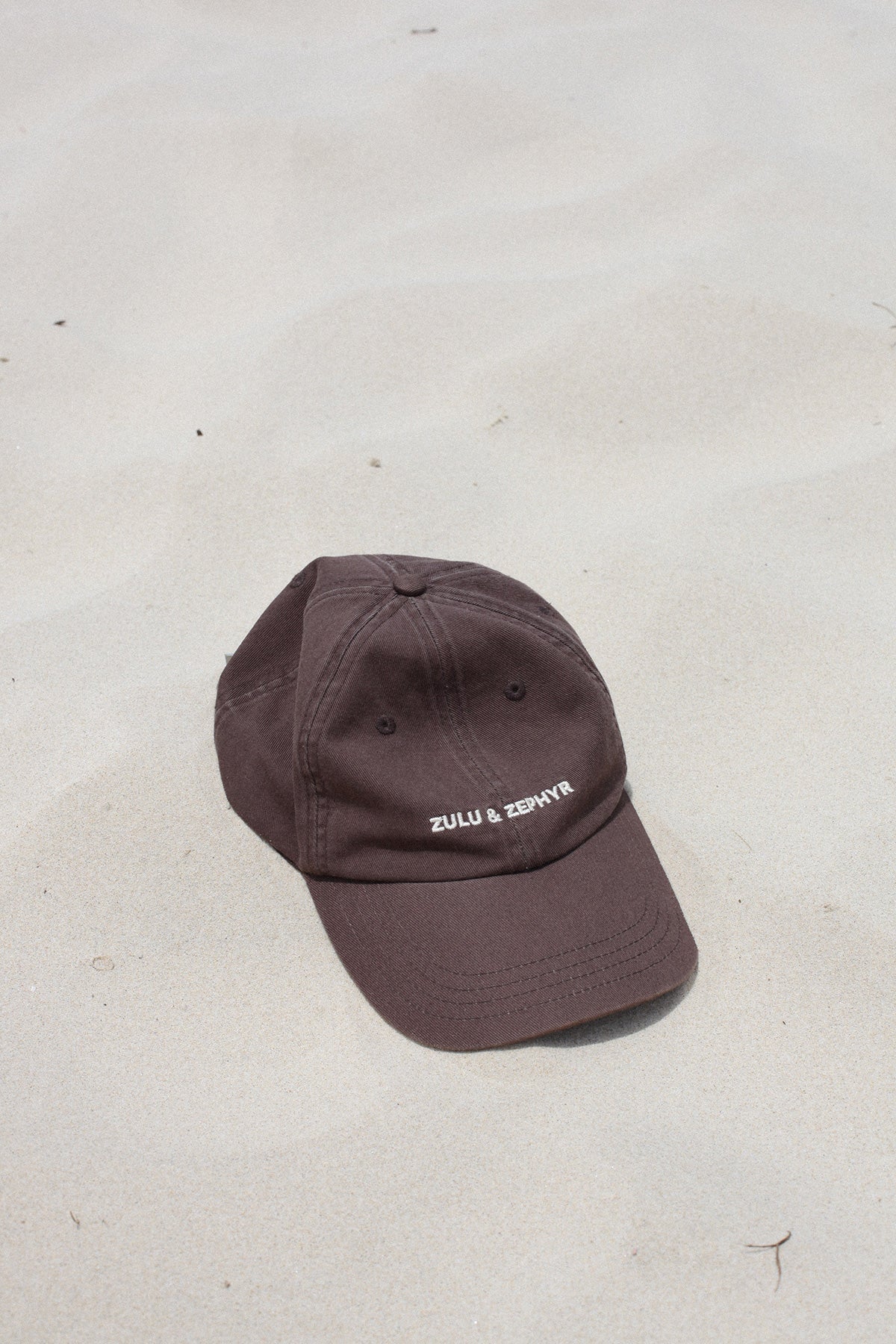 Zulu & Zephyr Canvas Cap - Cocoa | Cotton Cap Australia