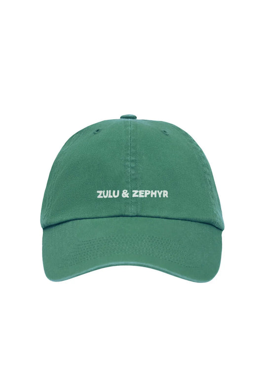 Zulu & Zephyr Canvas Cap - Tallow Green | Cotton Cap Australia