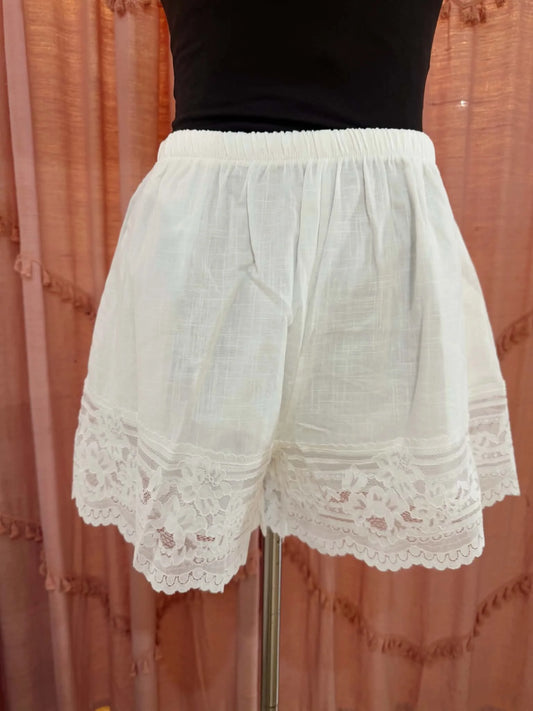 White Lace Cami Set | By Frankie
