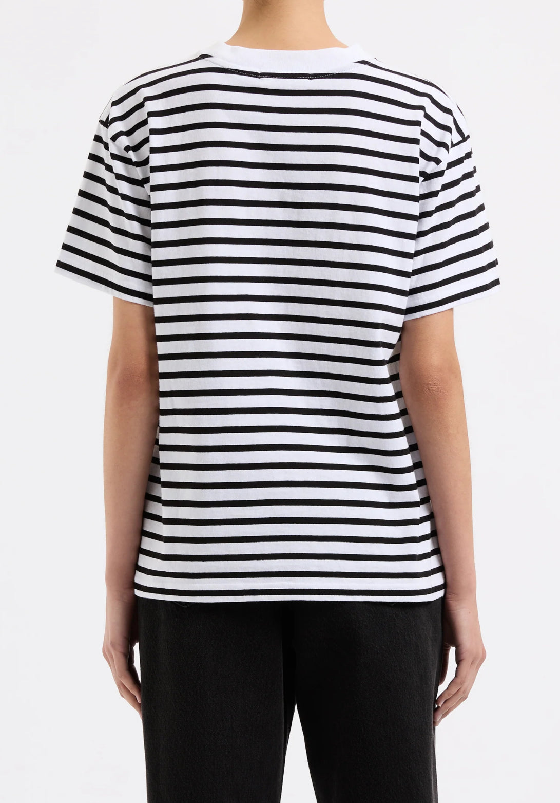 Organic Boyfriend Tee - Stripe