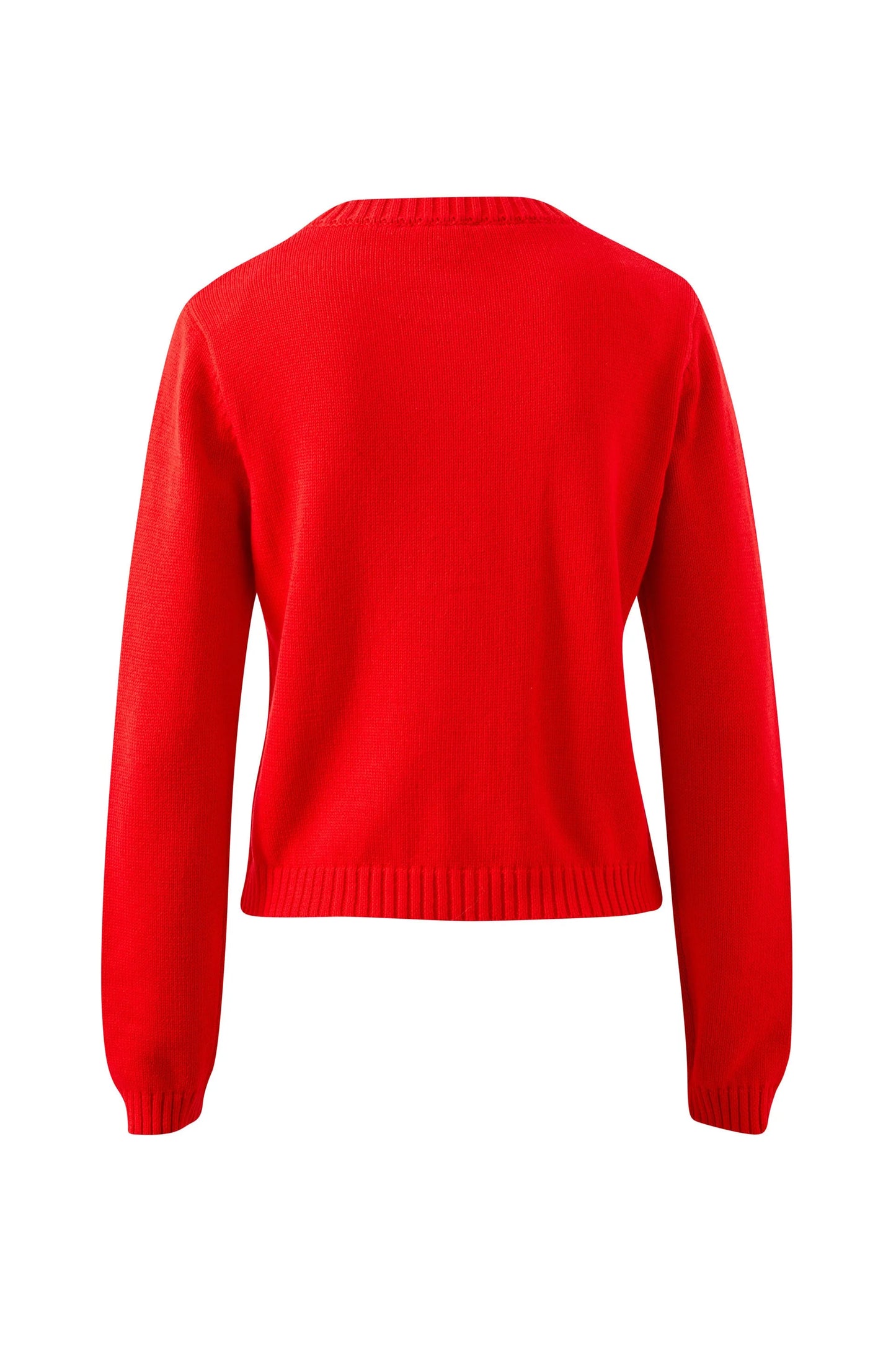 Ceres Life Nelly Long Sleeve Knit Cardi | Red Cardigan AU