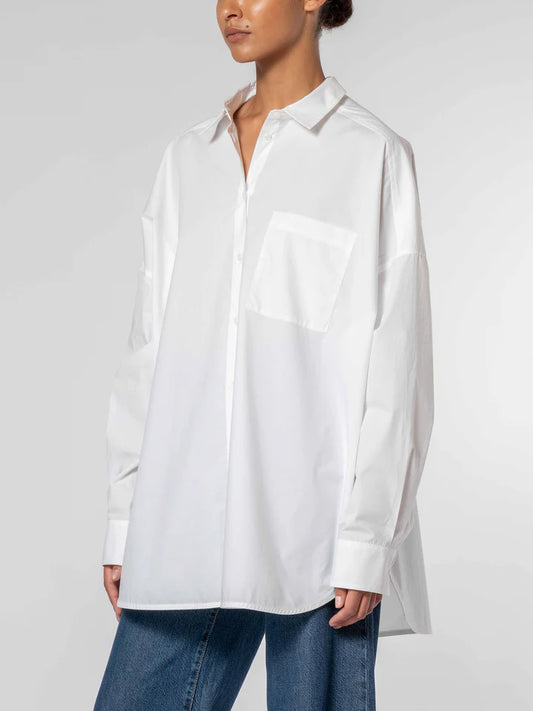 Ryla Oversized Shirt - White
