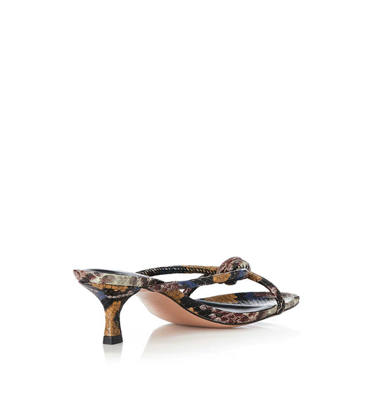 Sloane Heel - Multi Snake