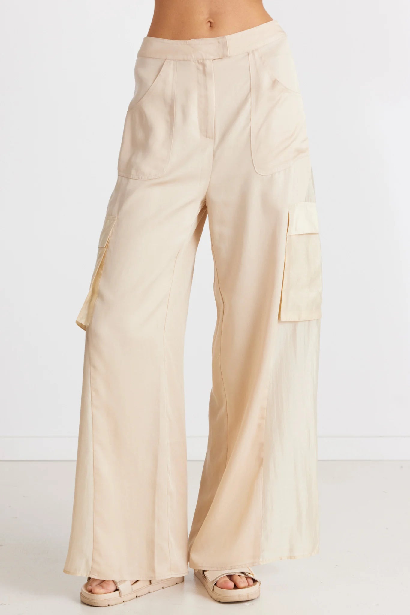 VICTORIA CARGO PANT - Oat