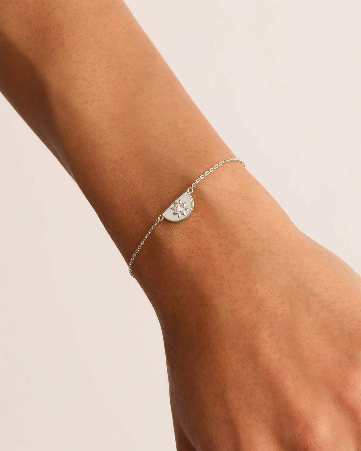 Lotus Bracelet - Sterling Silver