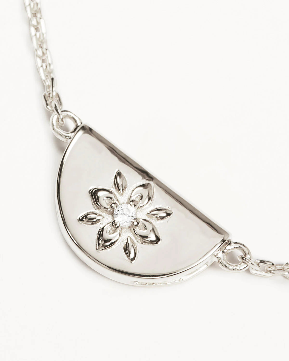 Lotus Bracelet - Sterling Silver