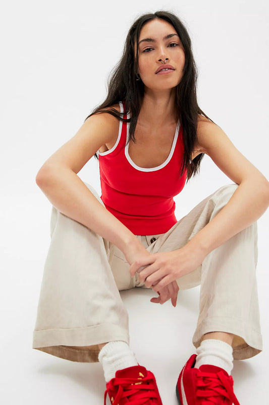 Moxie Tank-Risk Red Combo