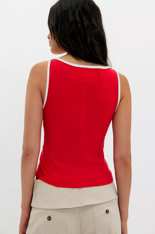 Moxie Tank-Risk Red Combo