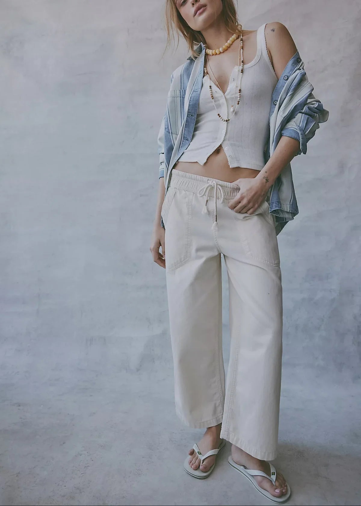 We The Free Easy Peasy Pull On Jeans-Irie