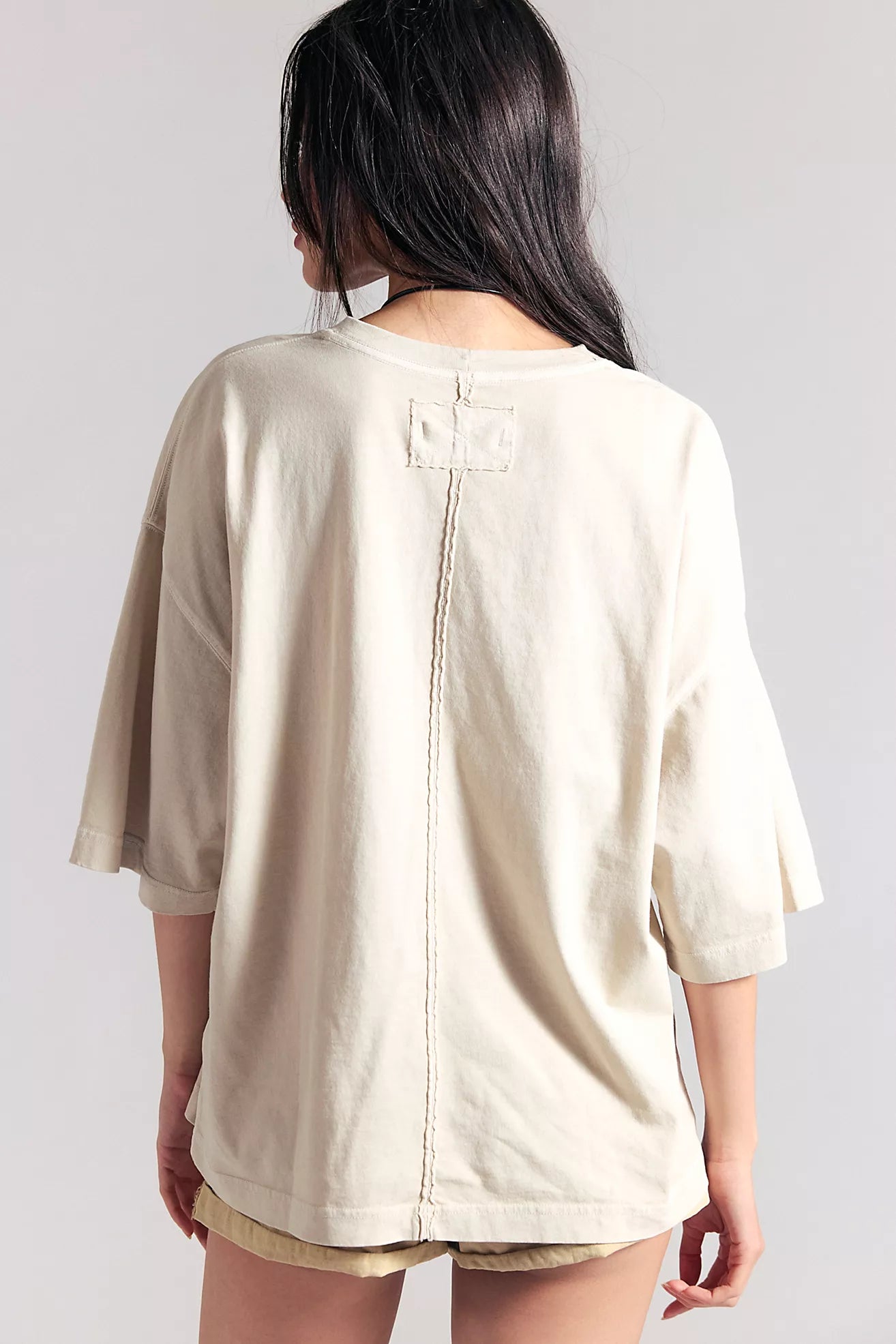 We The Free Perfect Oversized Tee-Morning Oat