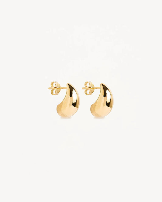 18k Gold Vermeil Made of Magic Small Earrings