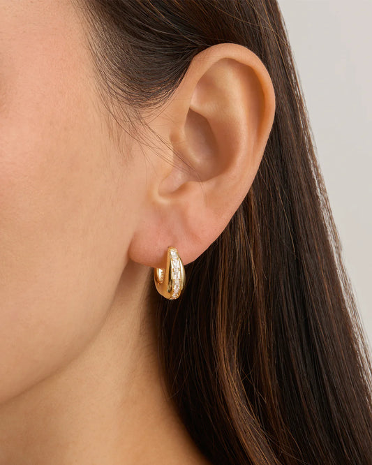 18k Gold Vermeil Magic of You Hoops