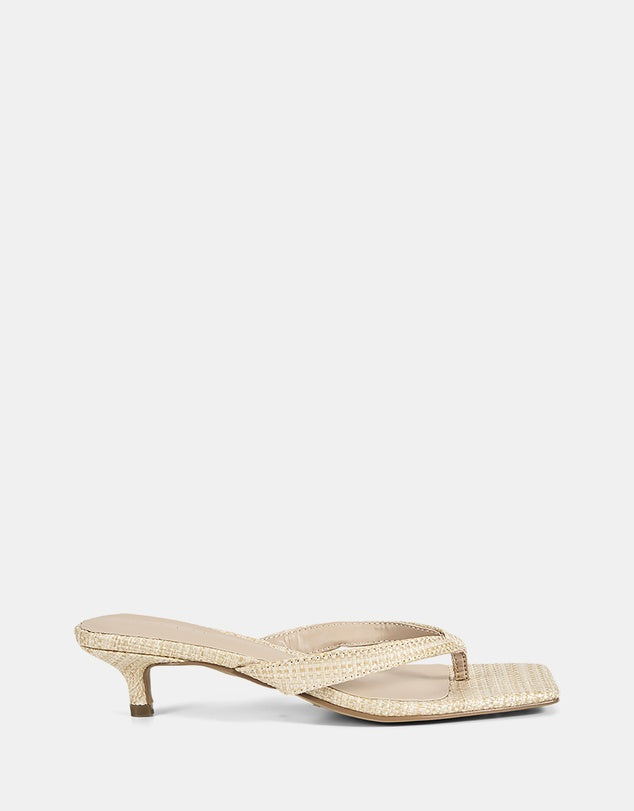 Billini Heloise Heel- Raffia