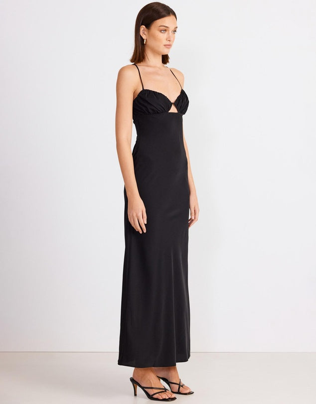 AMALIA MAXI DRESS - BLACK